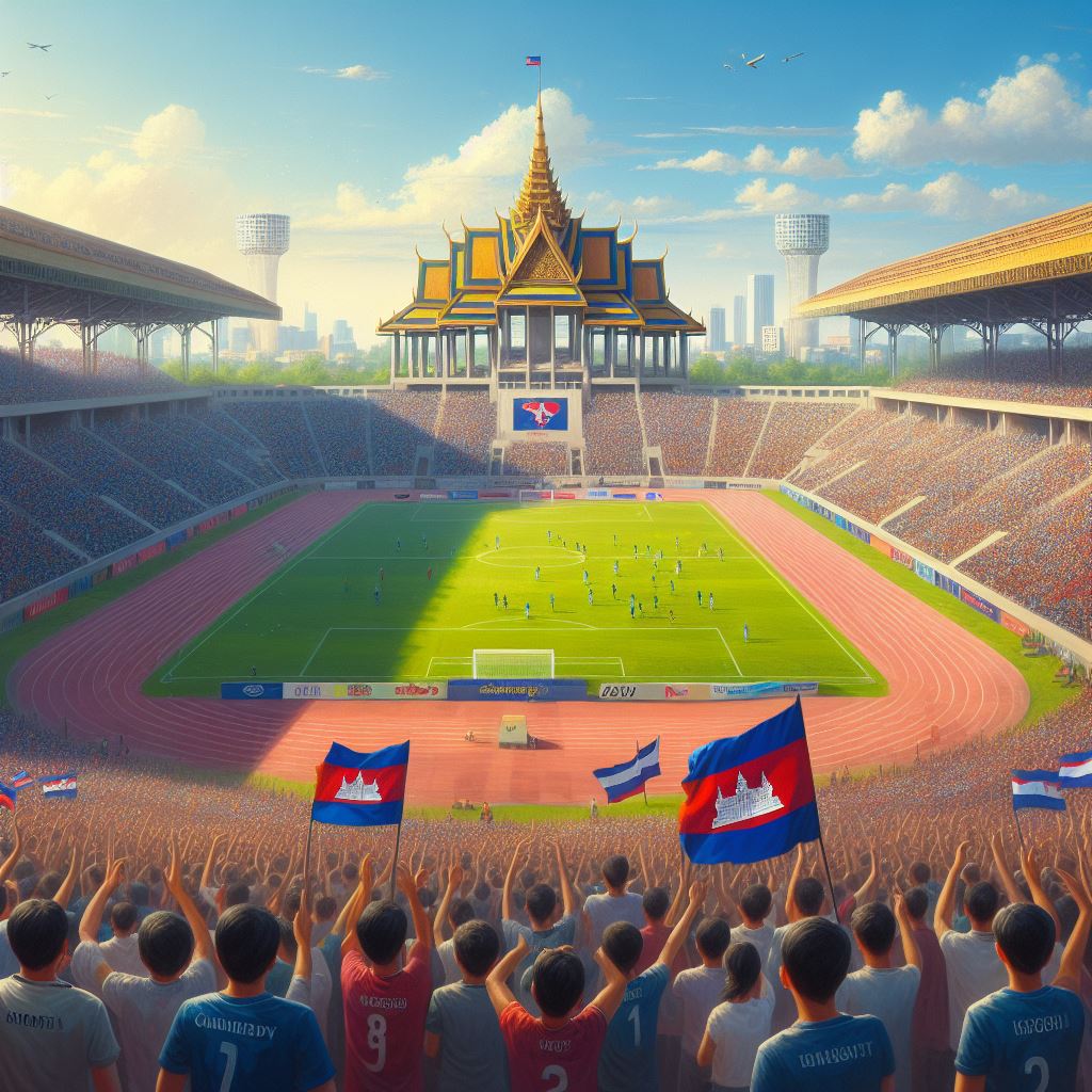 Le stade RSN au Cambodge
