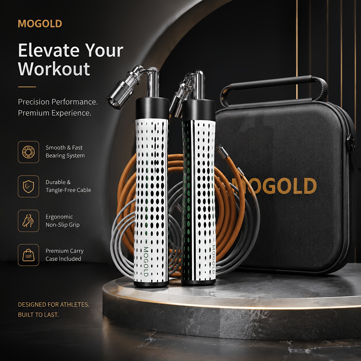 ឈុតខ្សែលោត MOGOLD មានជម្រើសខ្សែ 3