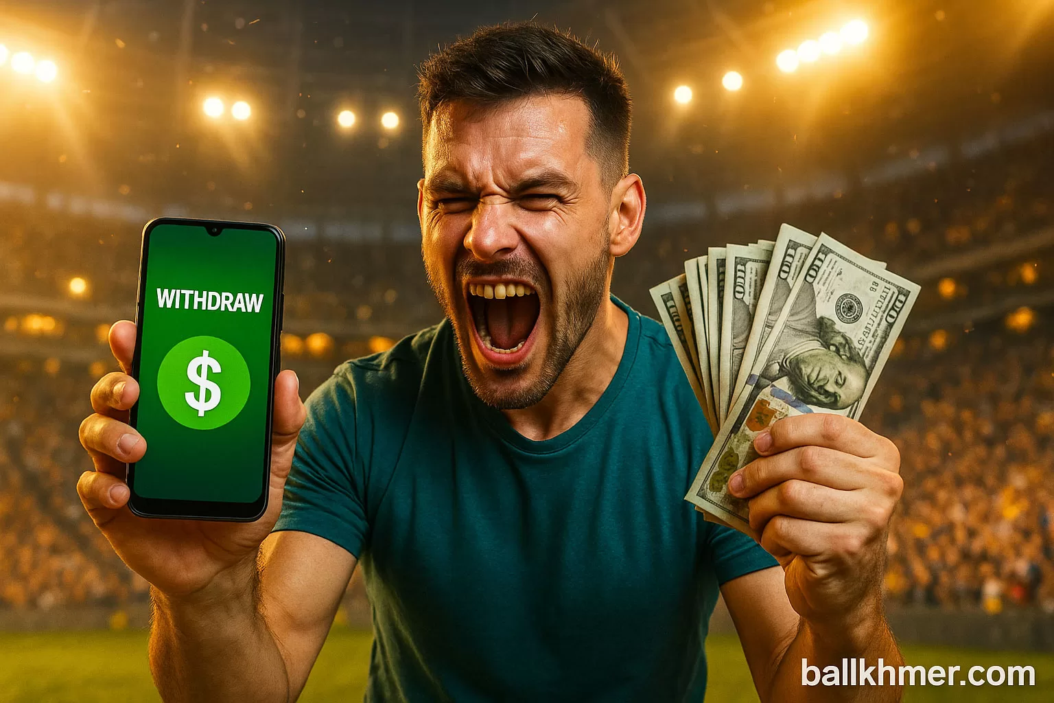 វិធីដកប្រាក់ពីវេបសាយភ្នាល់បាល់ (Guide) 💸✅