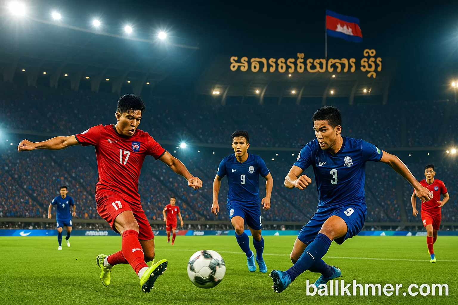 ពហុកីឡដ្ឋានបាល់ទាត់កម្ពុជា 🏟️🇰🇭 (Stadiums)