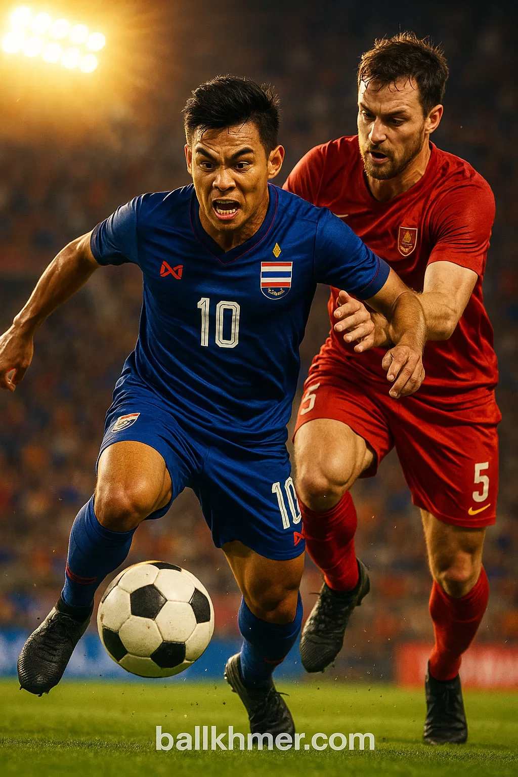 បាល់ទាត់ថៃ 🇹🇭⚽ — មគ្គុទេសក៍ពេញលេញ Thai League & ក្រុមជាតិ