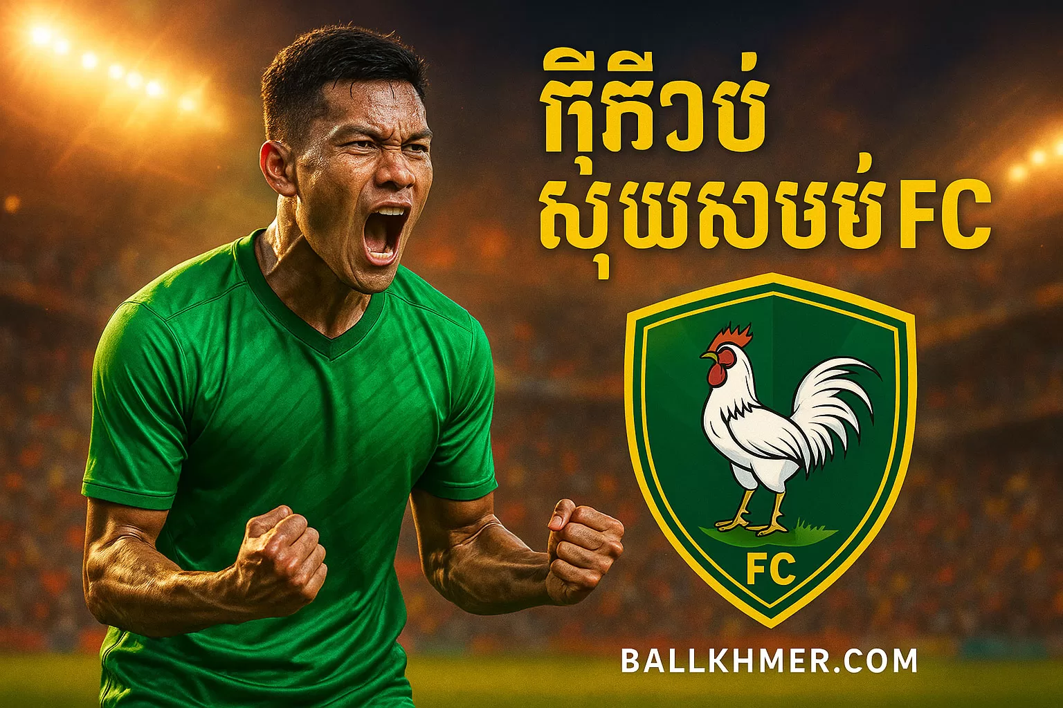 គិរីវង់ សុខសែនជ័យ FC 🐓 (Kirivong Sok Sen Chey Football Club)